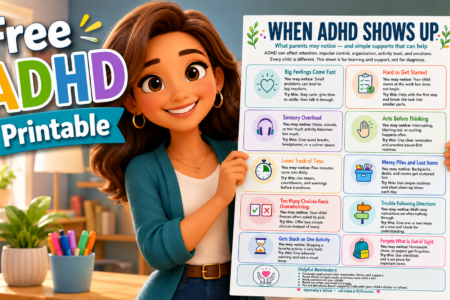 Free ADHD Printable