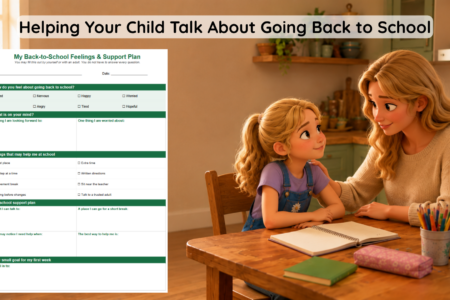 Helping Your Child Talk About Going Back to School